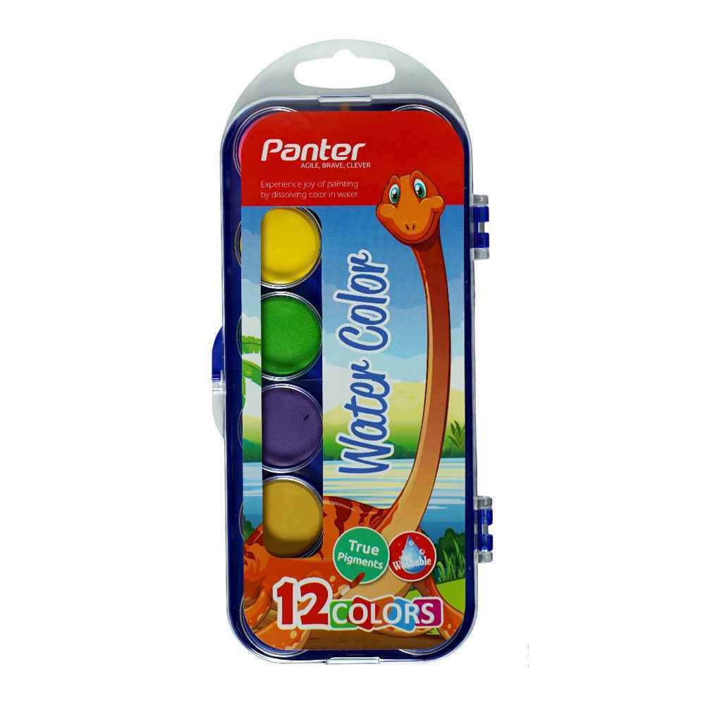 آبرنگ 12رنگ پنتر کد WC102